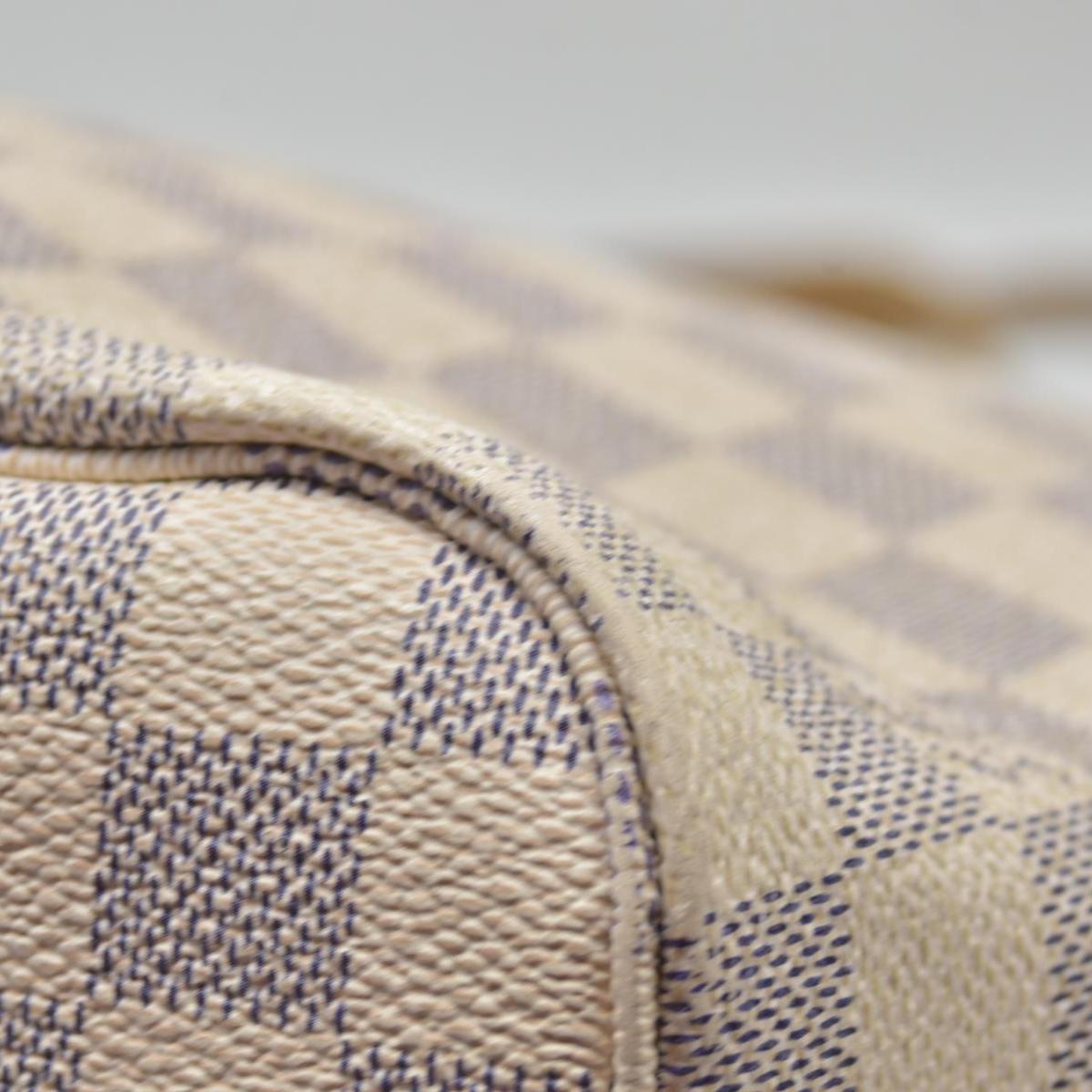 $2130 2011 Louis Vuitton  Damier Azur Neverfull MM CA5111