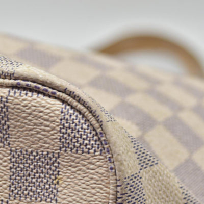 $2130 2011 Louis Vuitton  Damier Azur Neverfull MM CA5111