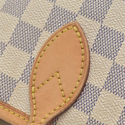 $2130 2011 Louis Vuitton  Damier Azur Neverfull MM CA5111