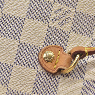 $2130 2011 Louis Vuitton  Damier Azur Neverfull MM CA5111