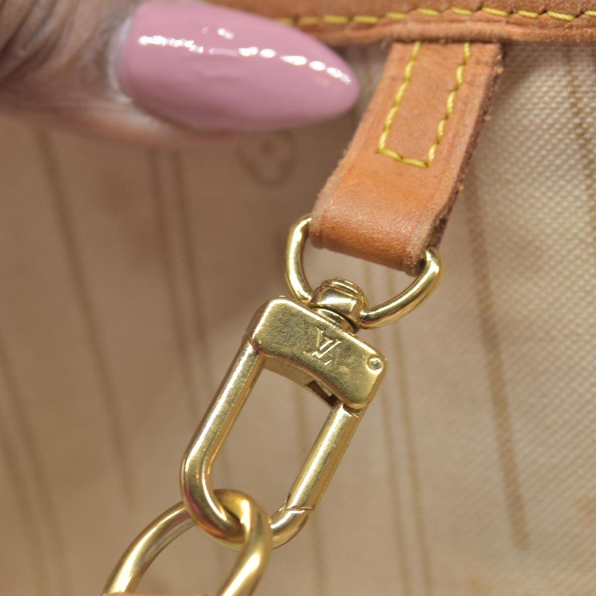 $2130 2011 Louis Vuitton  Damier Azur Neverfull MM CA5111