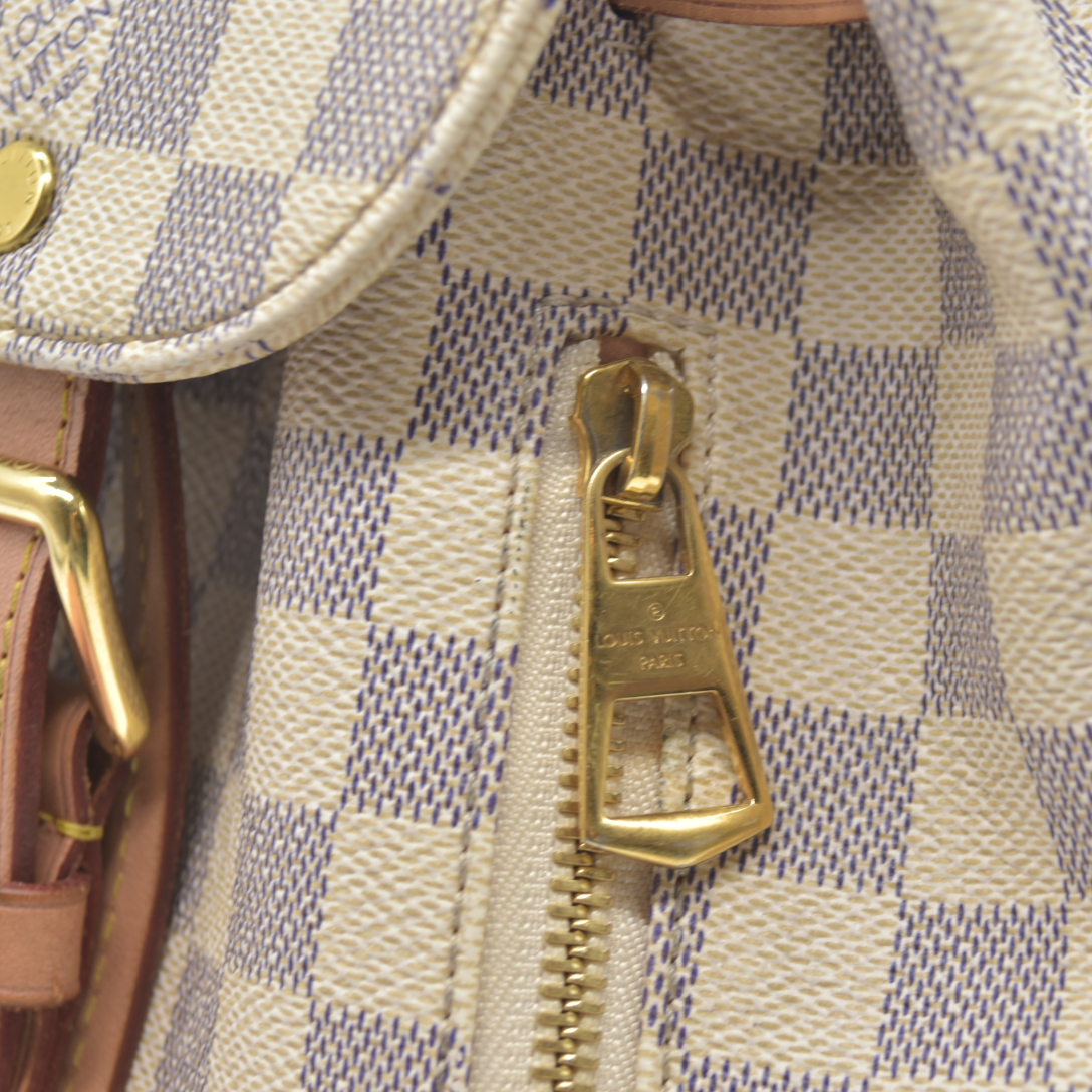 AUCTION Louis Vuitton  Damier Azur Sperone BB Backpack $2000