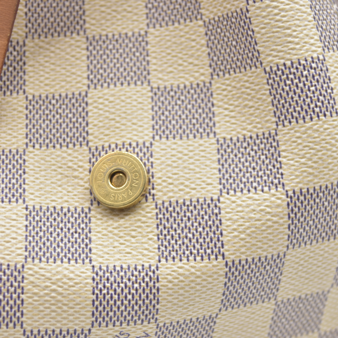 AUCTION Louis Vuitton  Damier Azur Sperone BB Backpack $2000