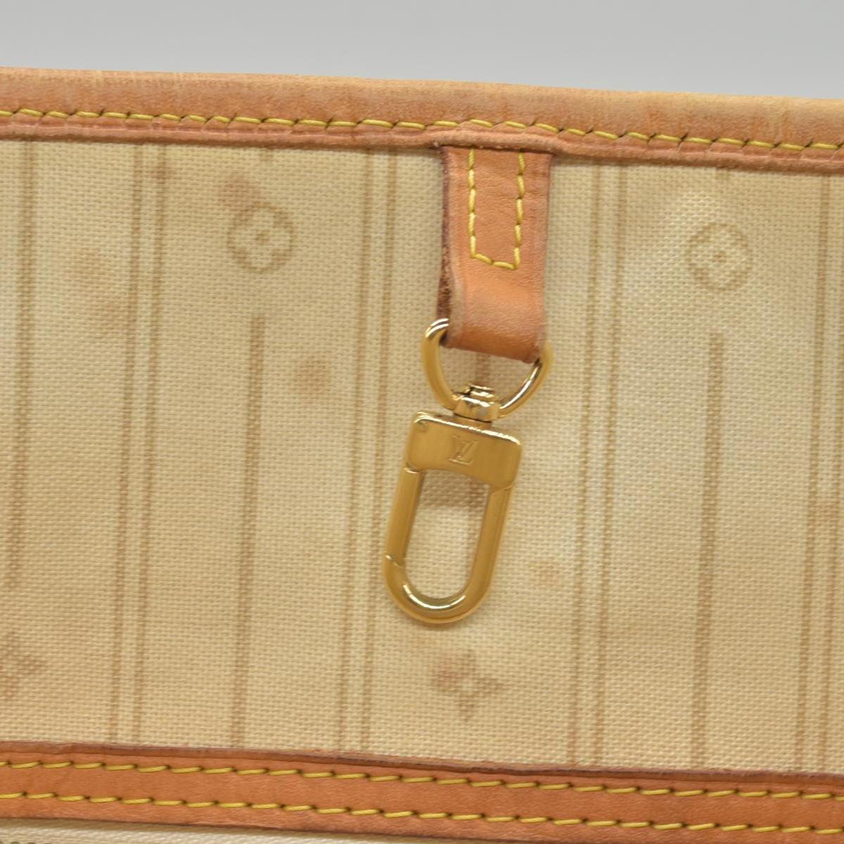 $2130 2011 Louis Vuitton  Damier Azur Neverfull MM CA5111