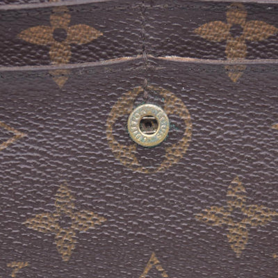 $725 2011 WELL WORN Louis Vuitton Sarah Wallet Monogram CA4111 CONSIGNMENT 10021041