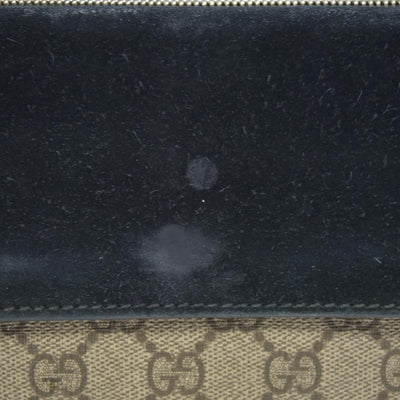 $3350 GUCCI GG Supreme Monogram Suede Small Dionysus Shoulder Bag Beige Black