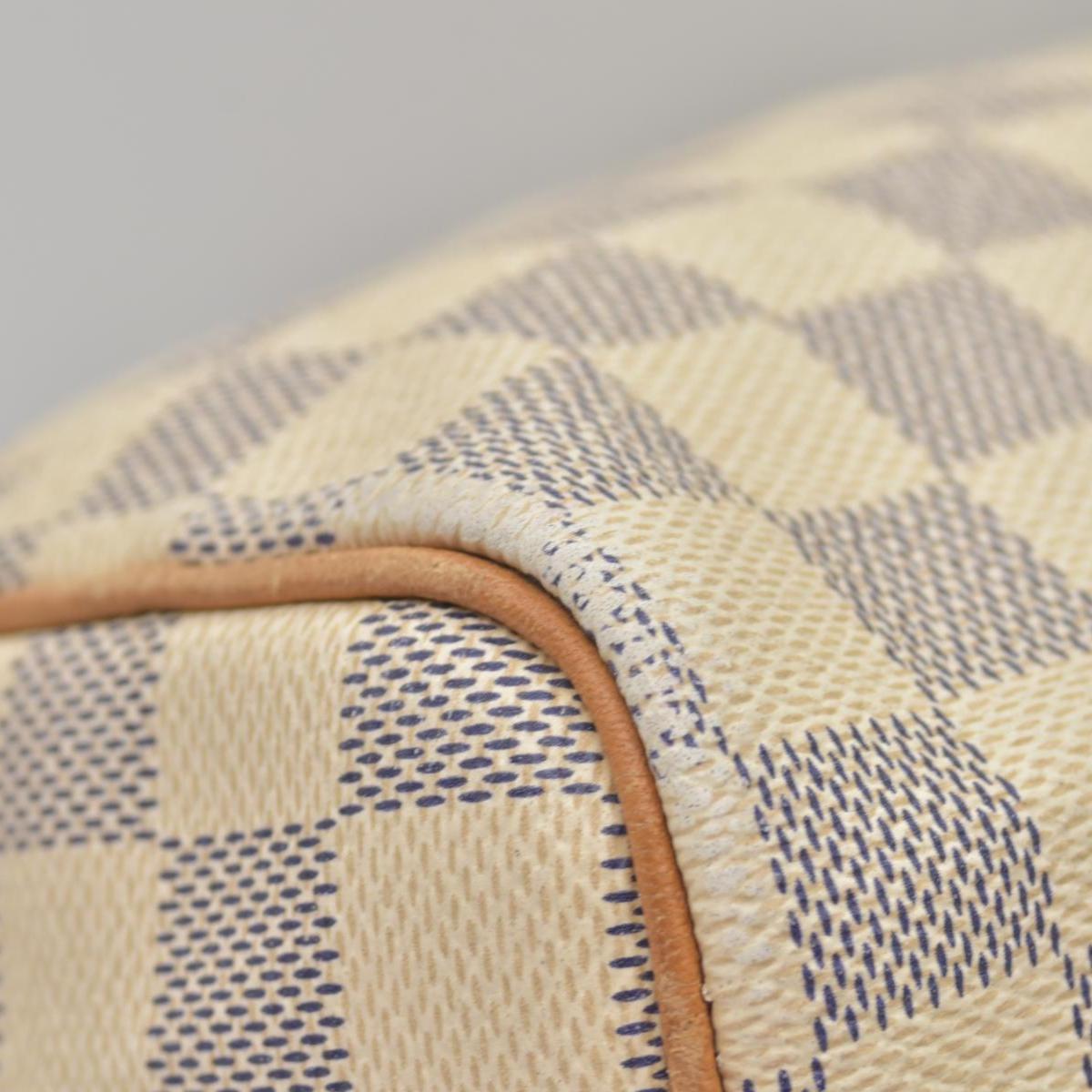 $1940 Louis Vuitton Damier Azur Speedy Bandouliere 25 DU4163
