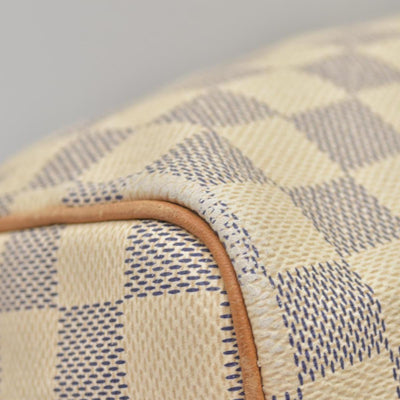 $1940 Louis Vuitton Damier Azur Speedy Bandouliere 25 DU4163