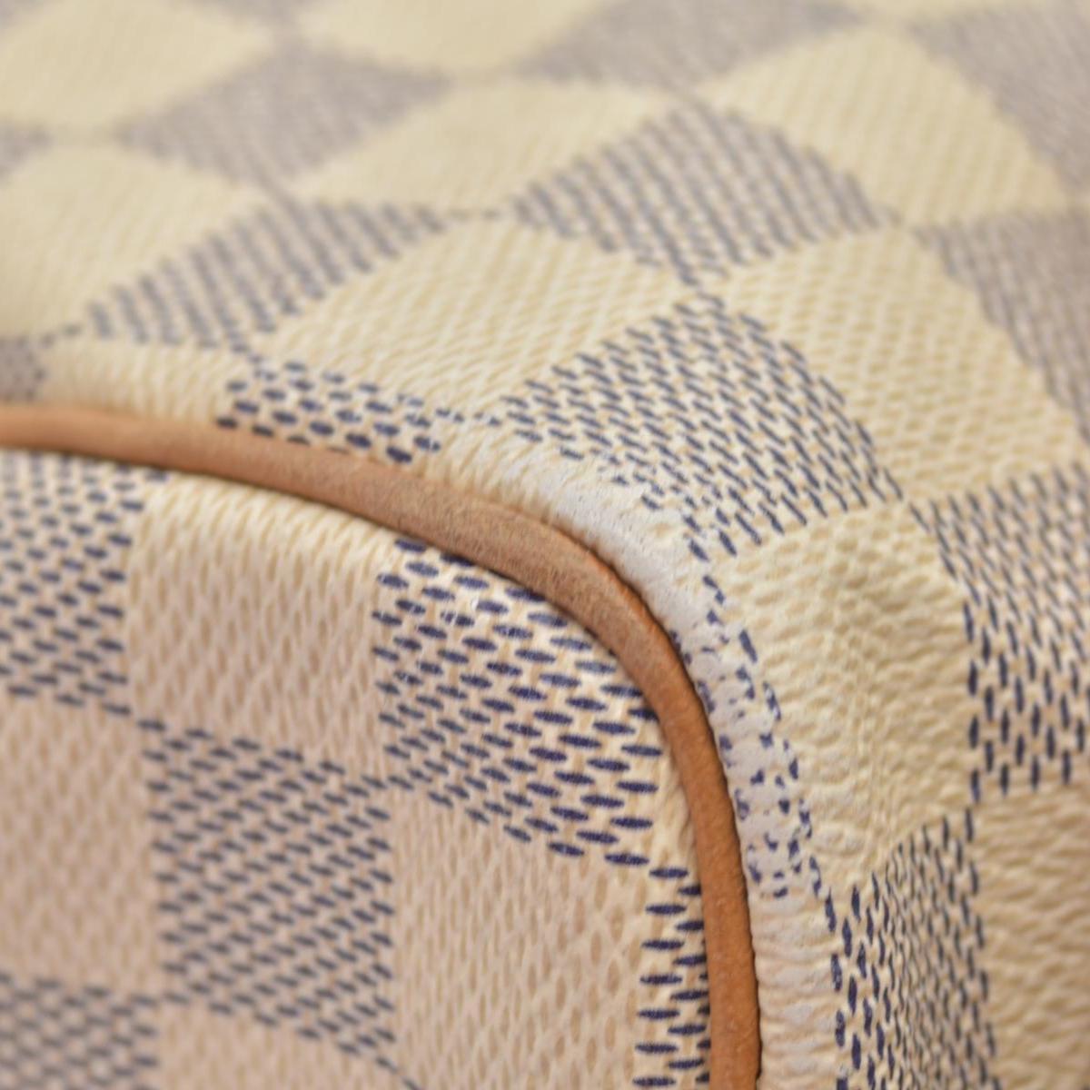 $1940 Louis Vuitton Damier Azur Speedy Bandouliere 25 DU4163