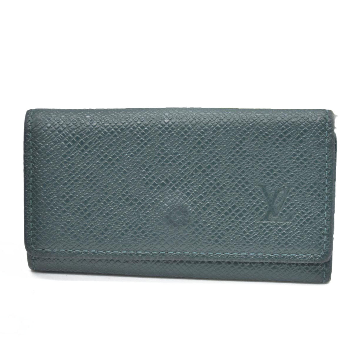 Louis Vuitton Taiga Leather Multicles 4 Ring Key Case Epicea MI5948