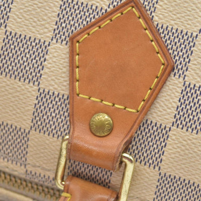 $1940 Louis Vuitton Damier Azur Speedy Bandouliere 25 DU4163