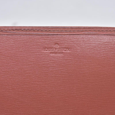 $780 LOUIS VUITTON Epi Porte Tresor International Wallet Brown CONSIGNMENT 10021036