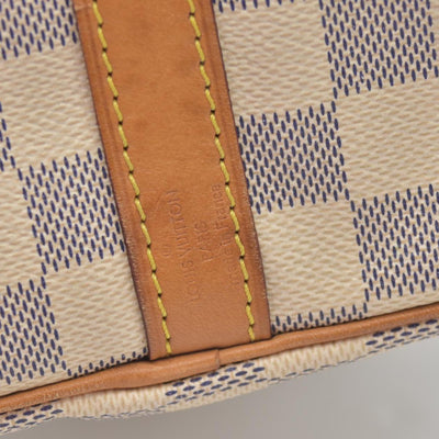 $1940 Louis Vuitton Damier Azur Speedy Bandouliere 25 DU4163