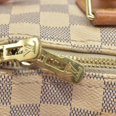 $1940 Louis Vuitton Damier Azur Speedy Bandouliere 25 DU4163