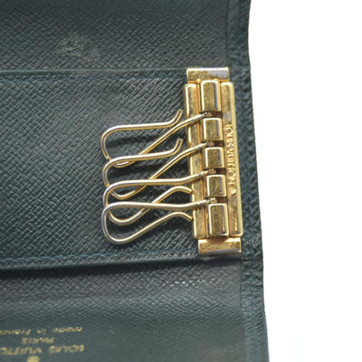 Louis Vuitton Taiga Leather Multicles 4 Ring Key Case Epicea MI5948