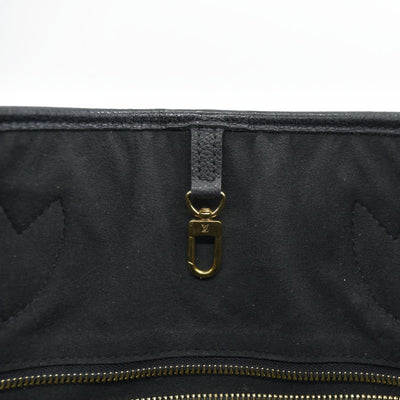 $3050 Louis Vuitton Neverfull NM Tote Bicolor Monogram Empreinte Giant MM