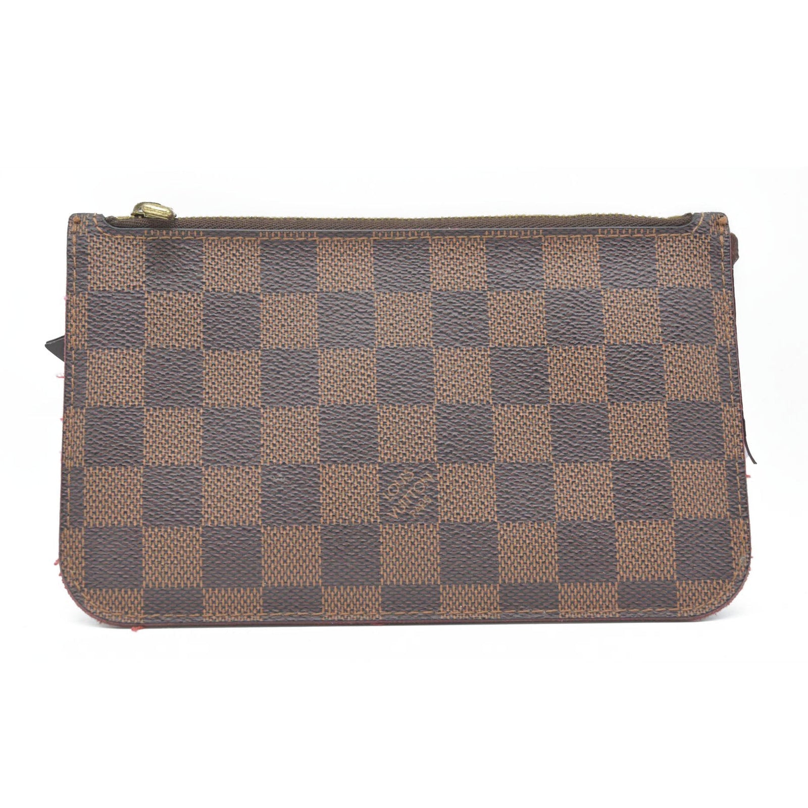 $2100 Louis Vuitton Damier Ebene Neverfull PM Pochette