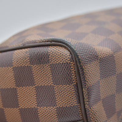 $1980 LOUIS VUITTON Damier Ebene Speedy Bandouliere 25 AA0221