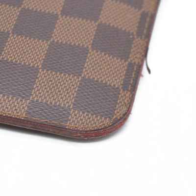 $2100 Louis Vuitton Damier Ebene Neverfull PM Pochette