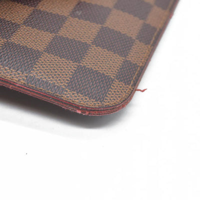$2100 Louis Vuitton Damier Ebene Neverfull PM Pochette