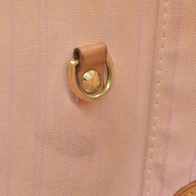 $2170 Louis Vuitton Damier Azur Neo Neverfull MM Rose Ballerine RFID