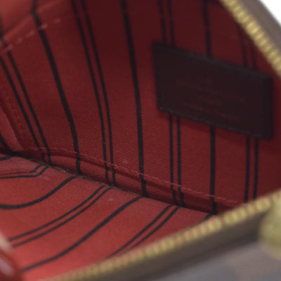 $2100 Louis Vuitton Damier Ebene Neverfull PM Pochette