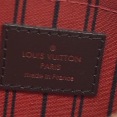 $2100 Louis Vuitton Damier Ebene Neverfull PM Pochette
