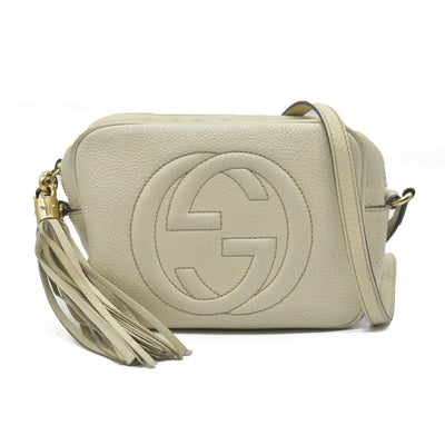 $1490 Gucci Interlocking G Soho Disco Small