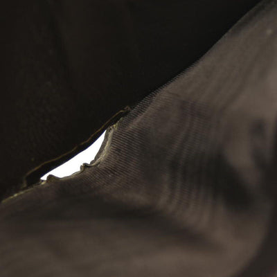 GUCCI GG Logo Canvas Leather Bifold Wallet Beige