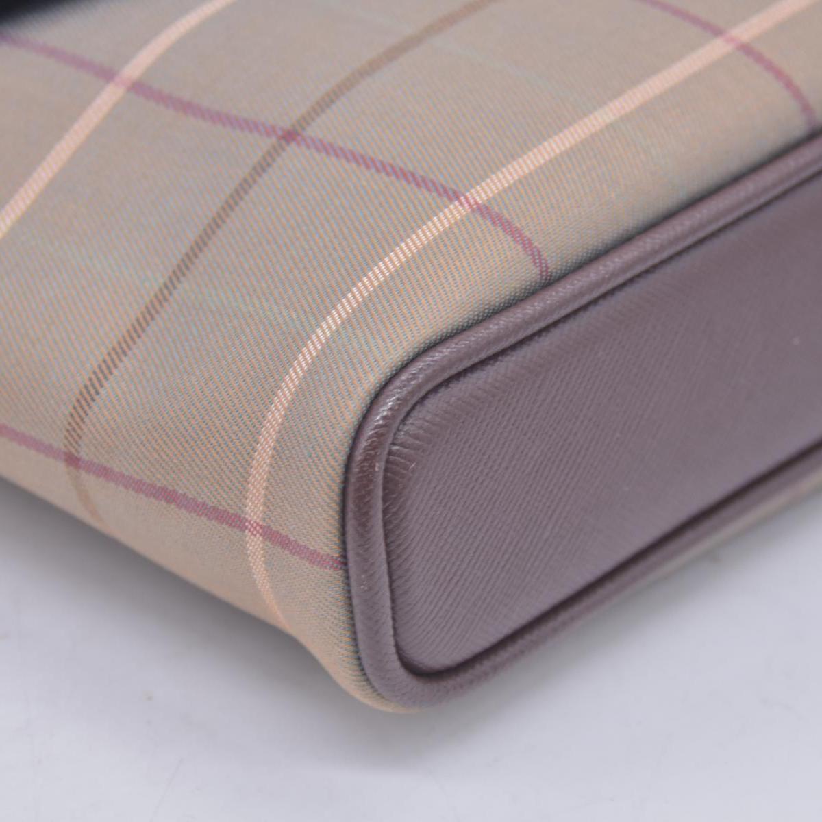 Burberry Canvas Clutch CONSIGNMENT 10021044