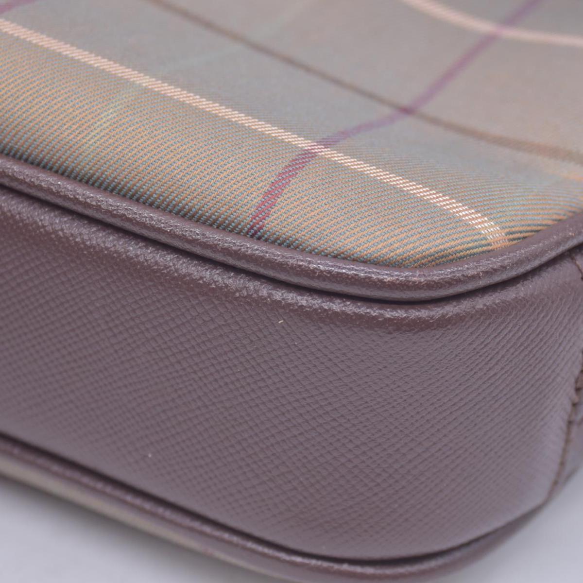 Burberry Canvas Clutch CONSIGNMENT 10021044
