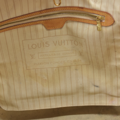 $2310 2017 Louis Vuitton Damier Azur Neo Neverfull GM SD4177