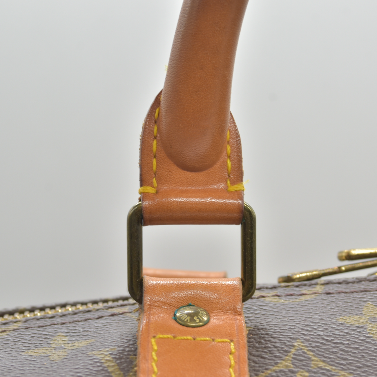 $2170 1989 Louis Vuitton Monogram Duffle Boston Bag Keepall 55 FC892