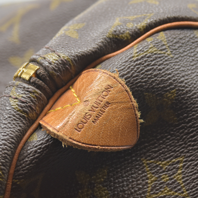 $2170 1989 Louis Vuitton Monogram Duffle Boston Bag Keepall 55 FC892