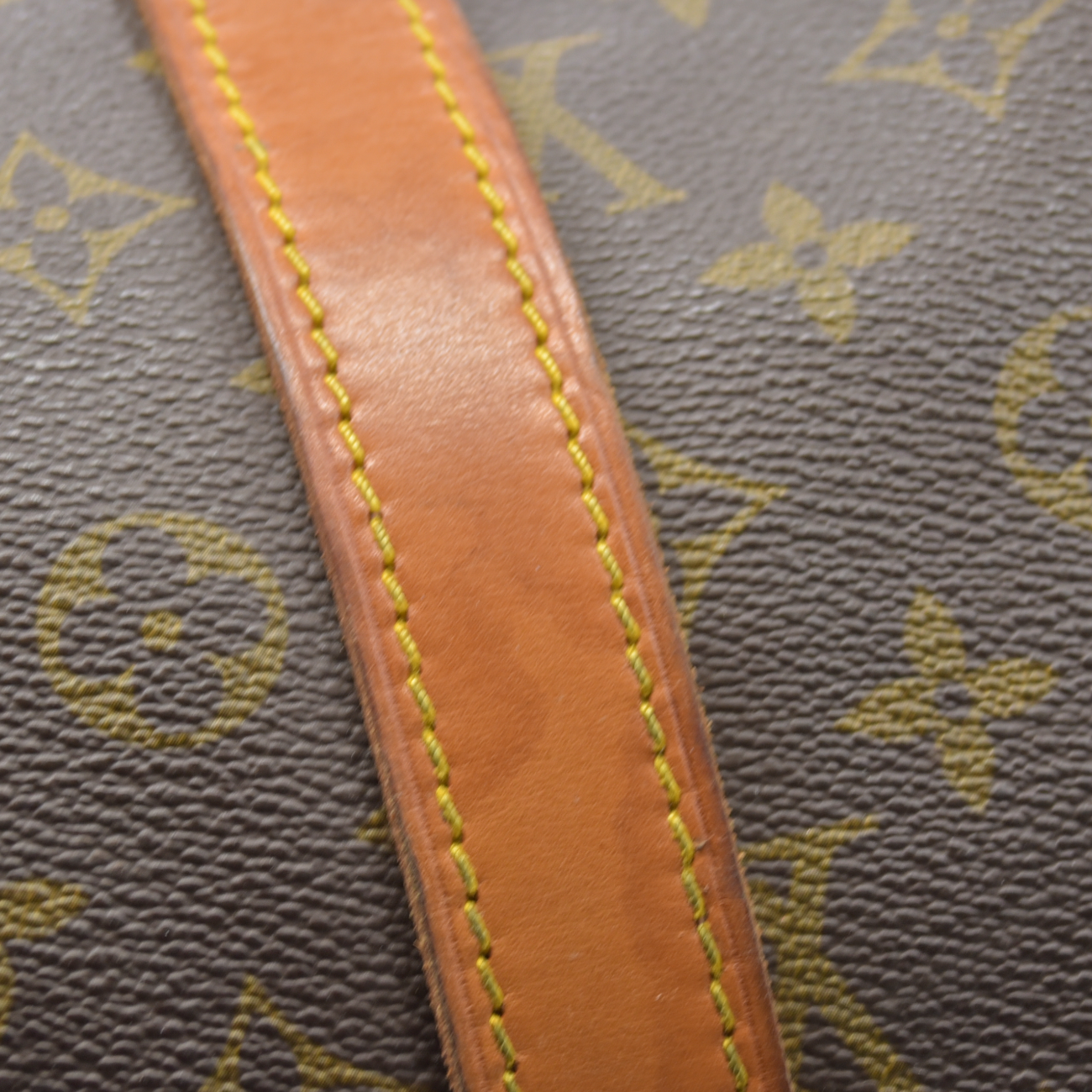 $2170 1989 Louis Vuitton Monogram Duffle Boston Bag Keepall 55 FC892