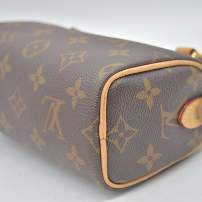$1960 Louis Vuitton Monogram Nano Speedy Bandouliere 2022 TY0222