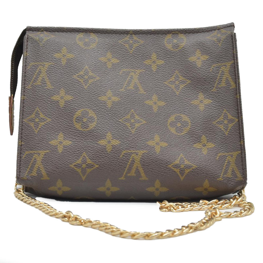 $740 Louis Vuitton Monogram Toiletry Pouch 19 CONSIGNMENT