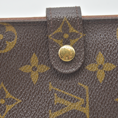 $505 1999 LOUIS VUITTON Monogram Small Ring Agenda Cover CA0959