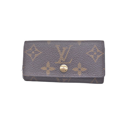 $345 1982 Louis Vuitton Monogram Multicles 4 Key Holder TH1822 CONSIGNMENT 10021079