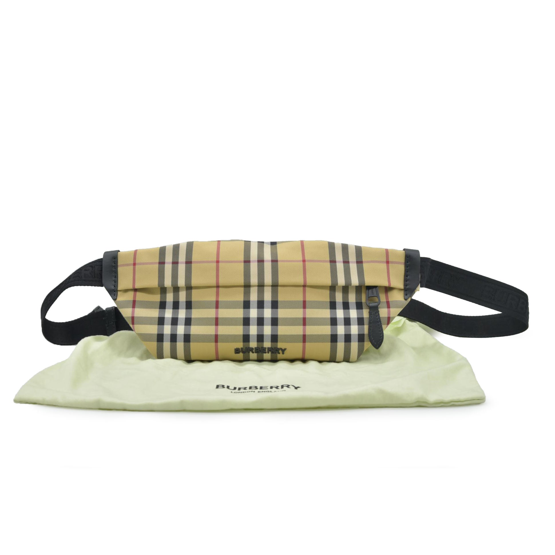 $910 Burberry Beige Stevie Belt Bag CONSIGNMENT