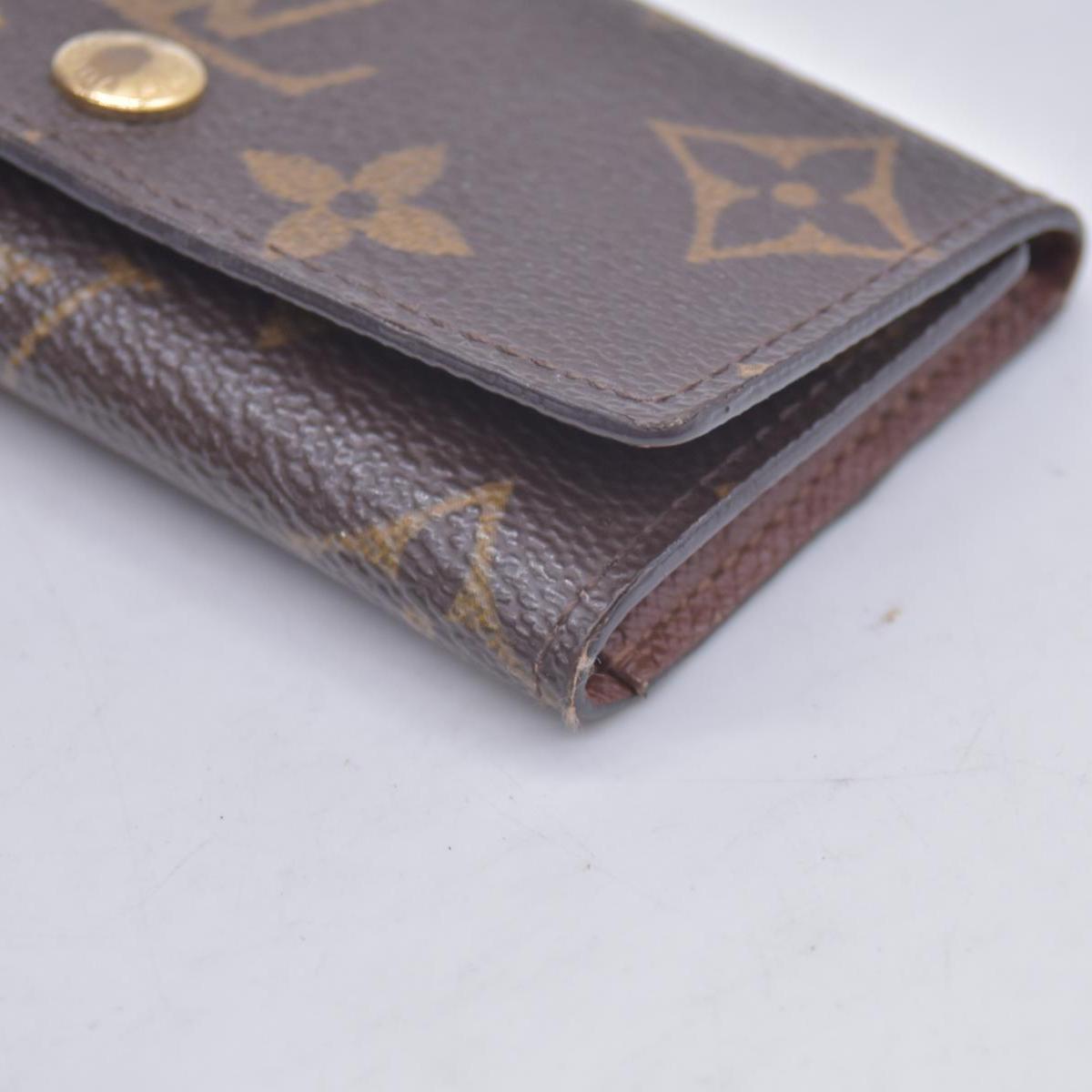 $345 1982 Louis Vuitton Monogram Multicles 4 Key Holder TH1822 CONSIGNMENT 10021079