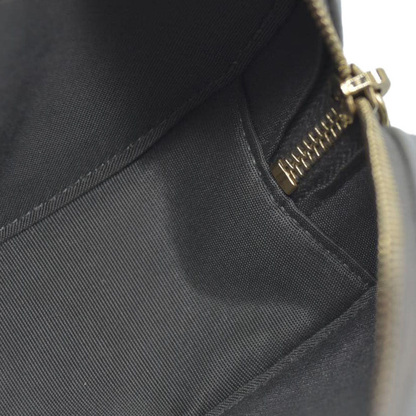 Chanel  Lambskin Quilted Chanel 19 Round Clutch With Chain Grey