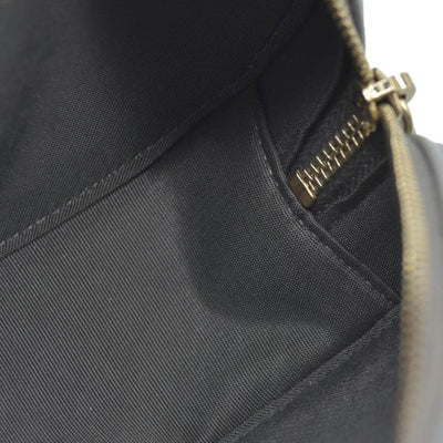 Chanel  Lambskin Quilted Chanel 19 Round Clutch With Chain Grey