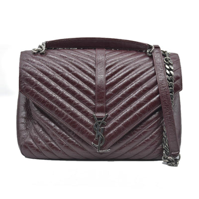 $3200 Saint Laurent Leather College Large