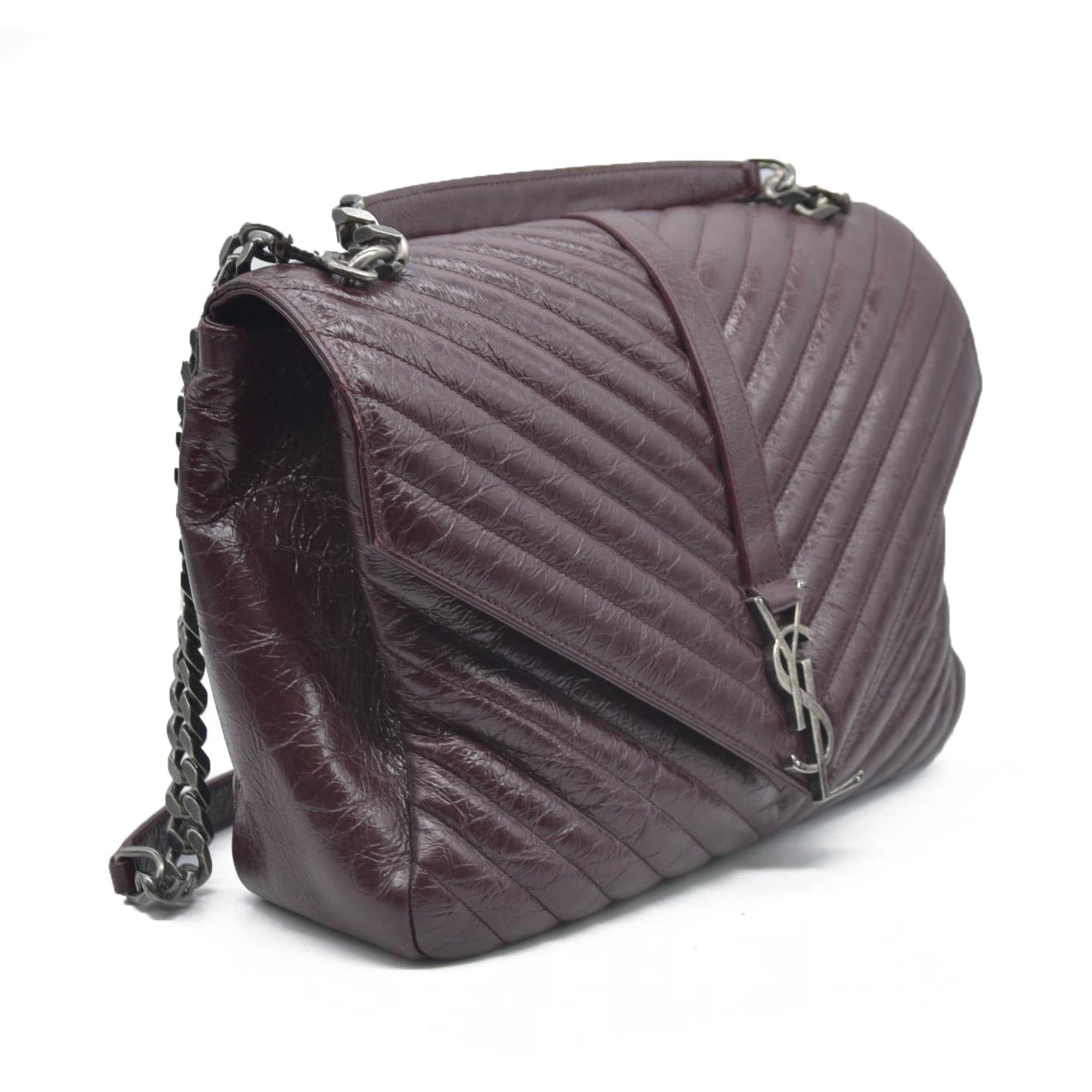 $3200 Saint Laurent Leather College Large