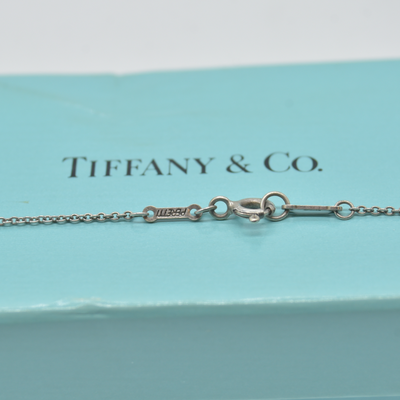 $360 Tiffany & Co. Elsa Peretti 11 mm Open Heart Pendant Sterling Silver