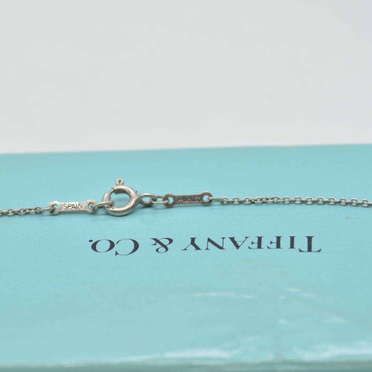 $360 Tiffany & Co. Elsa Peretti 11 mm Open Heart Pendant Sterling Silver