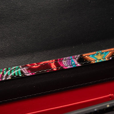 Christian Louboutin Cabata Starlight Patent Leather Clutch Crossbody Chain