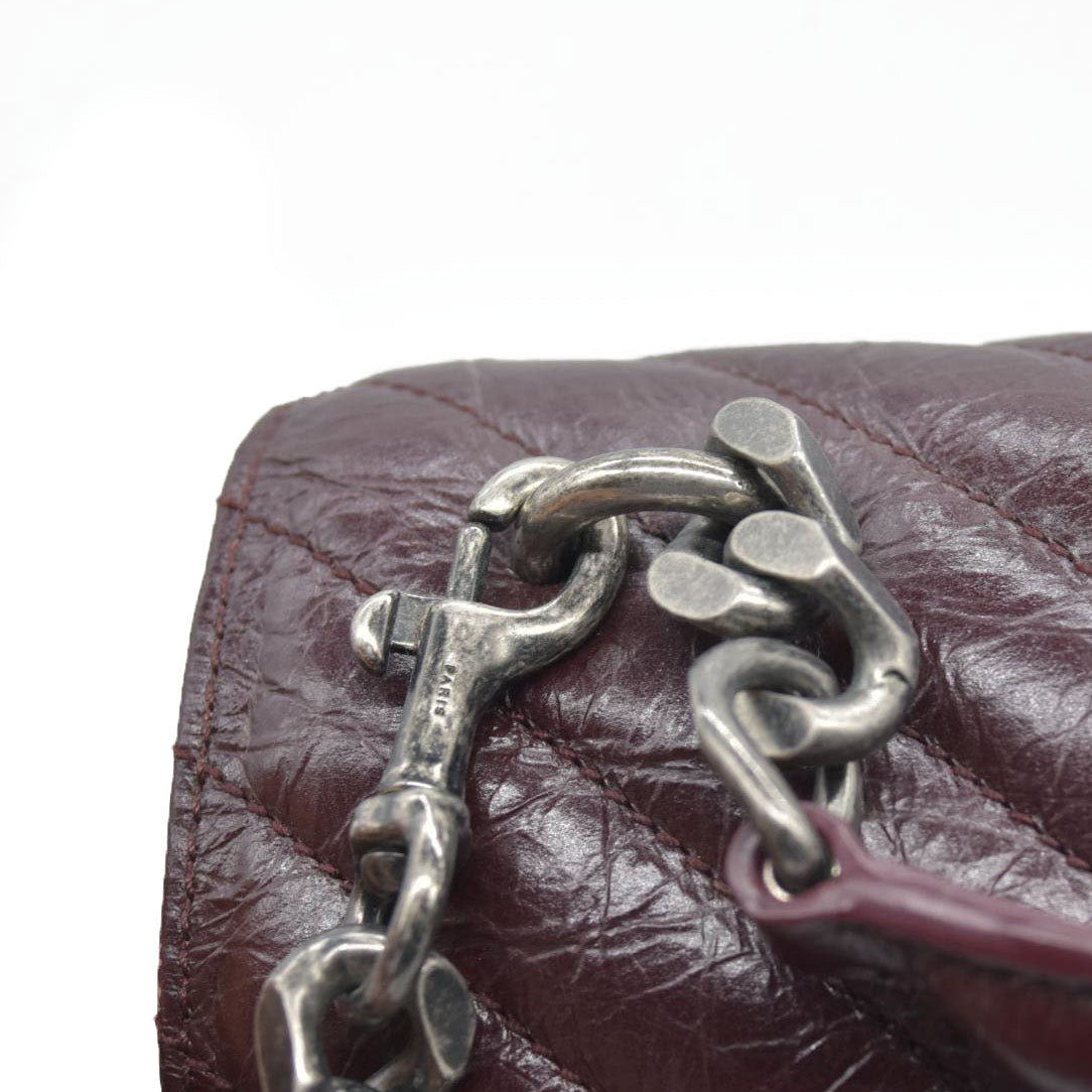 $3200 Saint Laurent Leather College Large