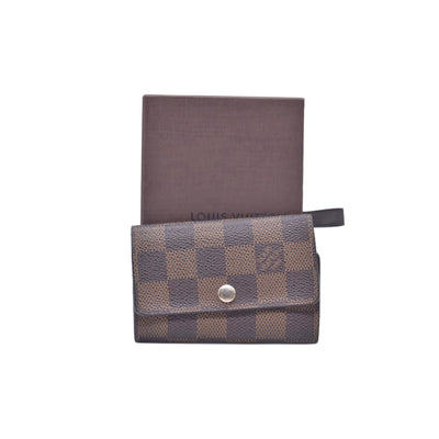 $455 2009 Louis Vuitton Damier Ebene Multicles 6 Key Holder CT1089 CONSIGNMENT 10021071